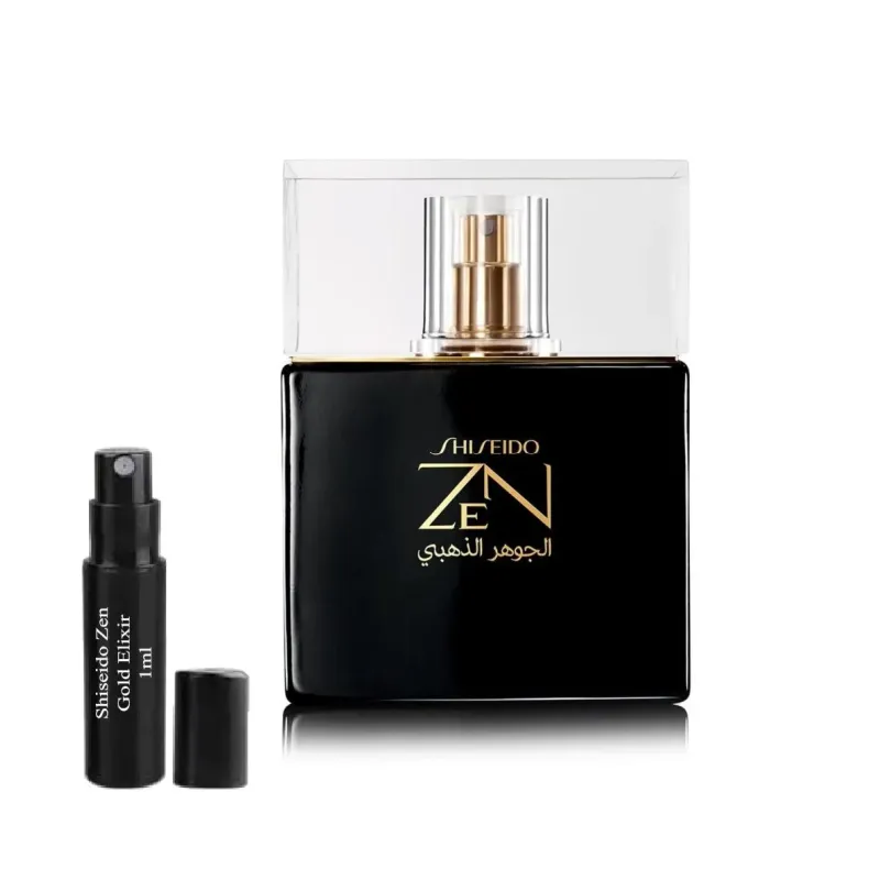 Shiseido Zen Gold Elixir smaržu paraugi